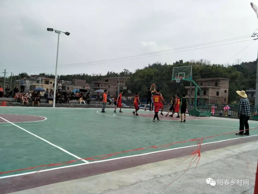 双滘镇五一村委会举办2018春节篮球赛活动