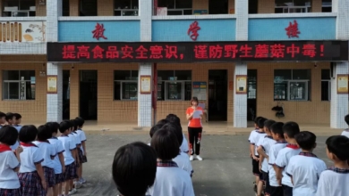 双滘镇中心小学开展预防野生蘑菇中毒安全教育活动