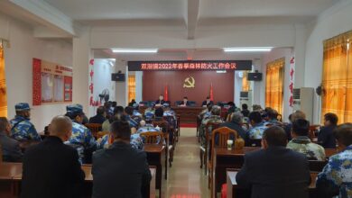 双滘镇召开2022年春季森林防火工作会议