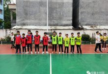 双滘镇中心小学举办“喜迎二十大•奋进新征程”学生篮球赛