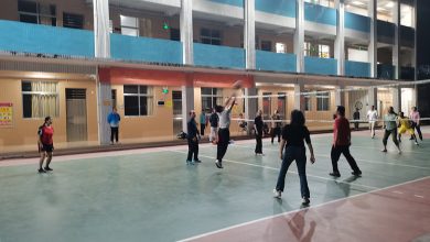 双滘镇中心小学举行2023年三八排球赛活动