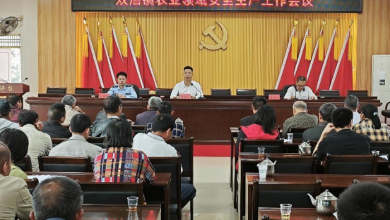 双滘镇召开农业领域安全生产工作会议