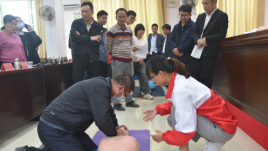 双滘镇举办红十字“生命教育救在身边”应急救护培训班