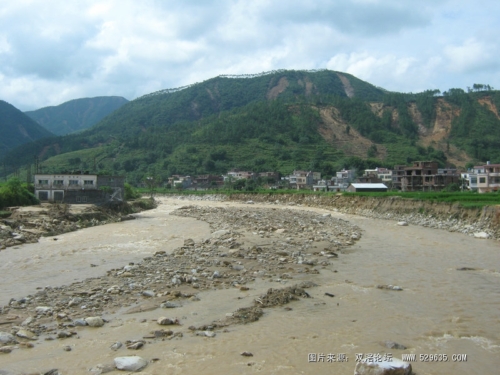 2010年9月21日双滘水灾：千岁村至蒲竹村受灾图片